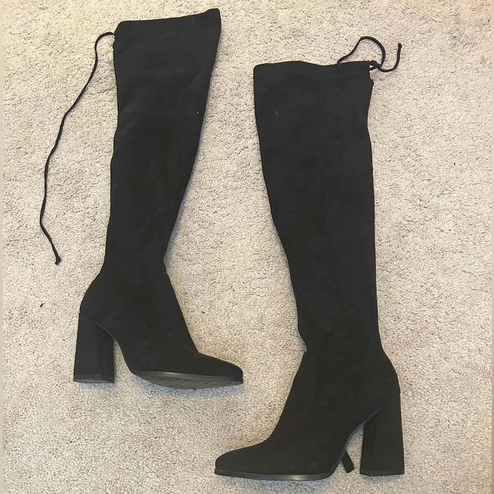 Thigh high boots